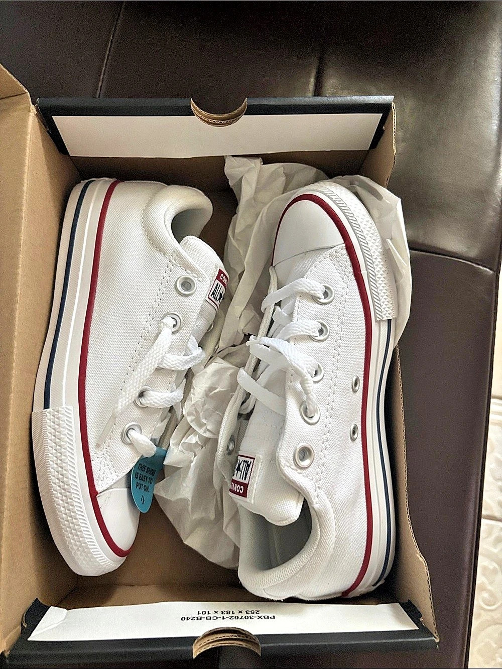 Converse Chuck Taylor All Star Girls US 1 White Like New